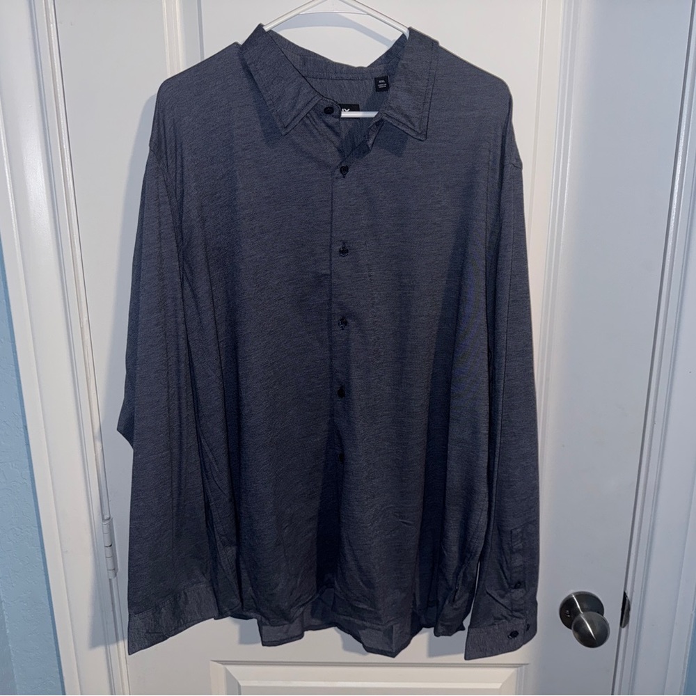 DKNY Charcoal Button-Up Shirt